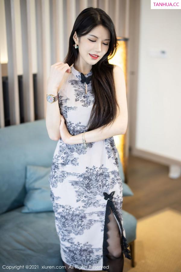 媛媛酱  新人模特媛媛酱 典雅韵味古典旗袍第20张图片